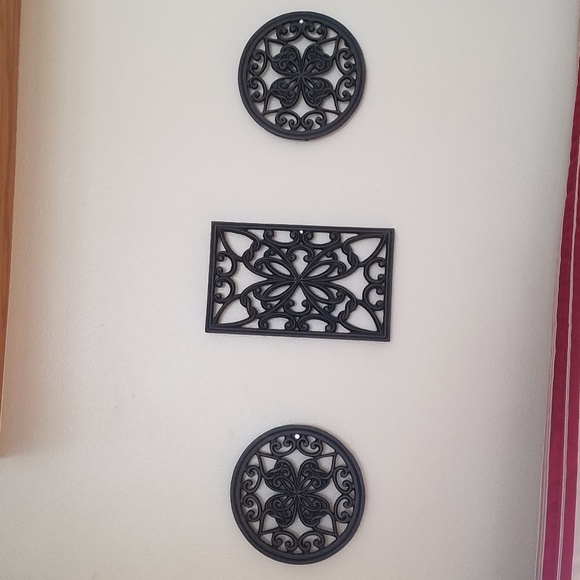 Set Of 3 Trivets Functional Or Decorative